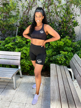 Load image into Gallery viewer, Barbells & Burnouts Leggings - Black